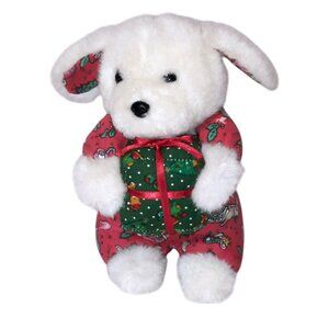 Royal Plush Christmas Bear Stuffed Animal Toy 9"